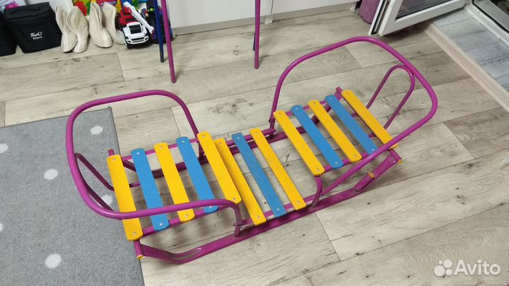 Санки 2х местные