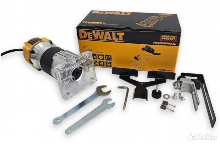 Кромочный фрезер Dewalt 3168 6мм на 450 Вт