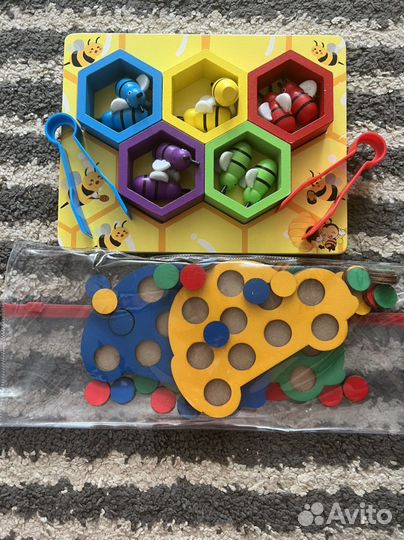 Развивающие игрушки 1-2 Паевская