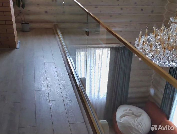 Стеклянные ограждения для лестницы