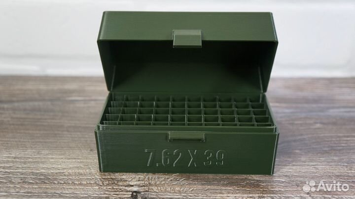 Кейс Ammobox Kalashnikov для 50 патронов 7.62х39