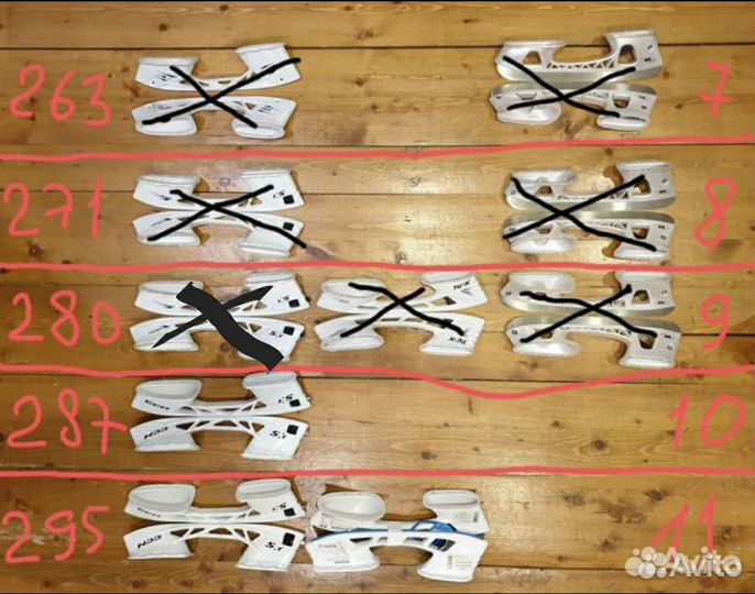 Стаканы для хоккейных коньков bauer, ccm, новые