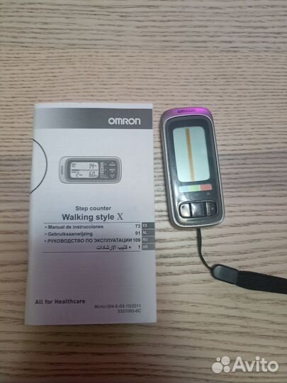 Шагомер omron