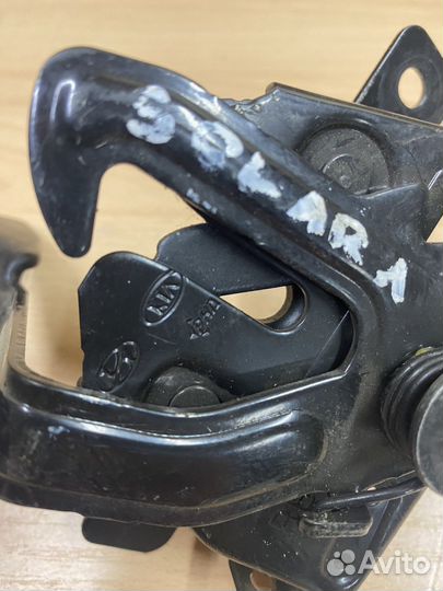 Замок капота hyundai solaris