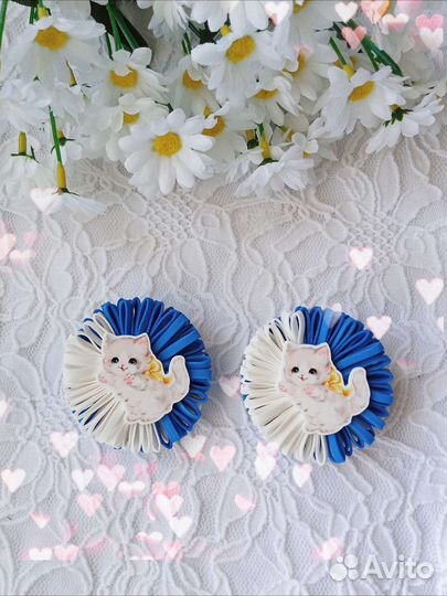 Детские резинка для волос (ручная работа)