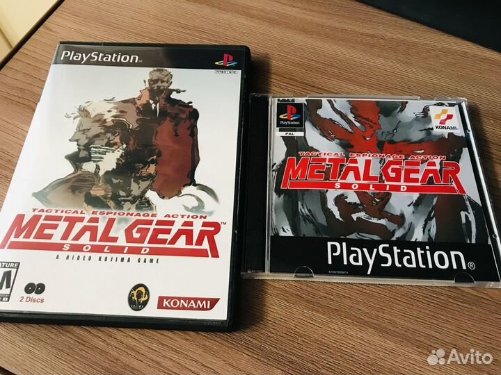 Metal Gear Solid + VR Missions PlayStation 1 PS1