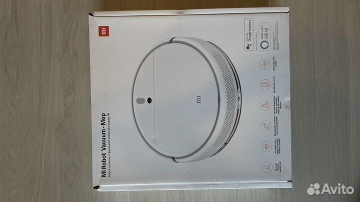 Робот пылесос xiaomi mi robot vacuum mop новый