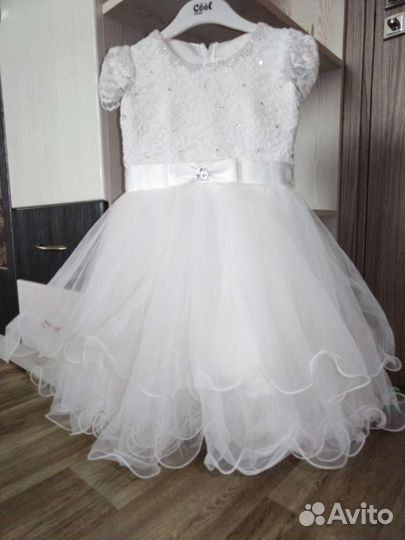 Новогоднее платье для девочки 98 104