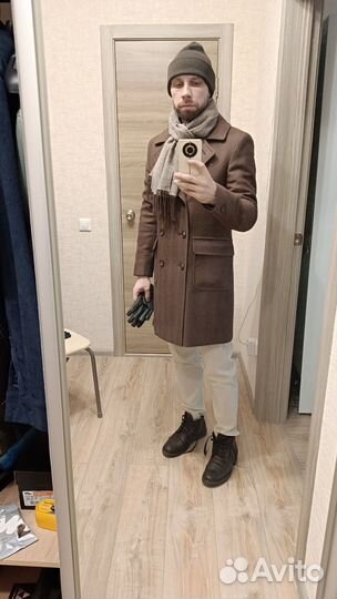 Пальто мужское Bazioni двубортное