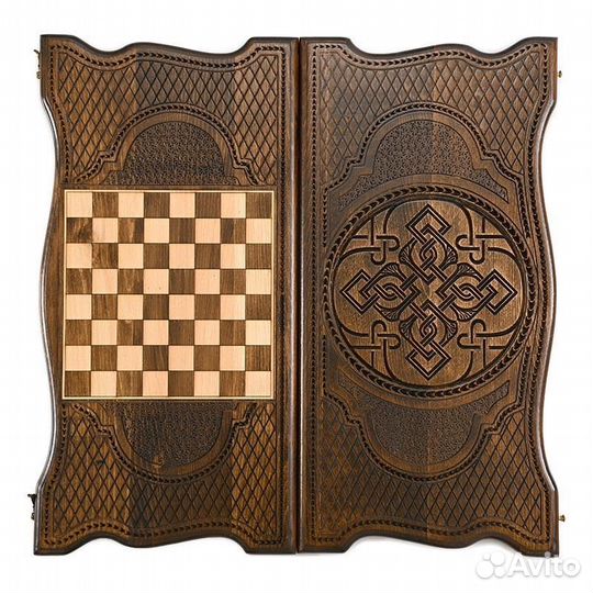 Нарды резные 