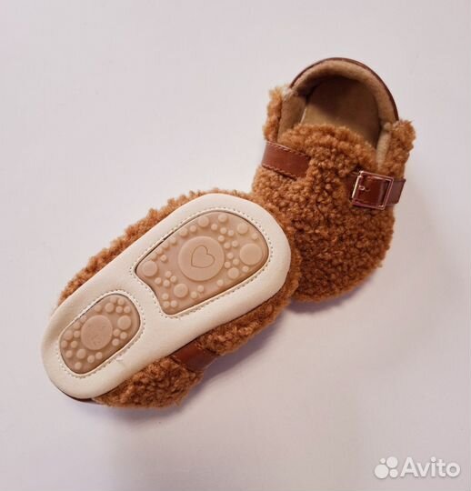 Пинетки теплые размер 3 (6-12)
