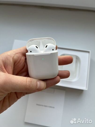 Наушники apple airpods 2 с беспроводной зарядкой