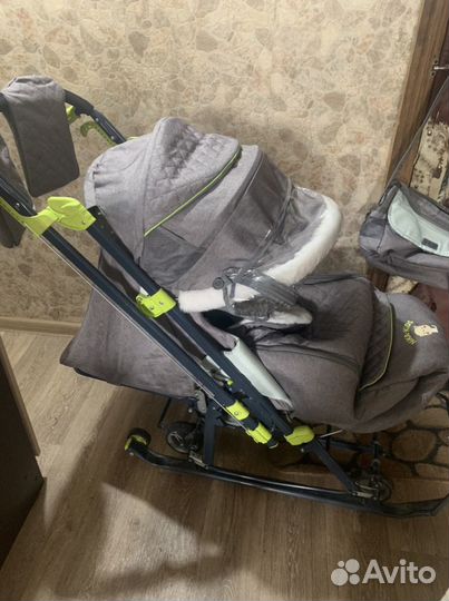 Коляска санки Ника 7-7