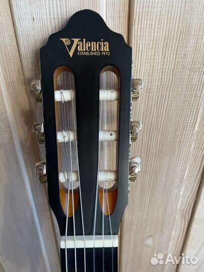 Гитара 3/4 (чехол, подставка для ноги)