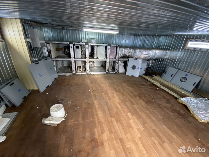 Промышленная Вентиляция с Рекуператором 6000 м3 ч