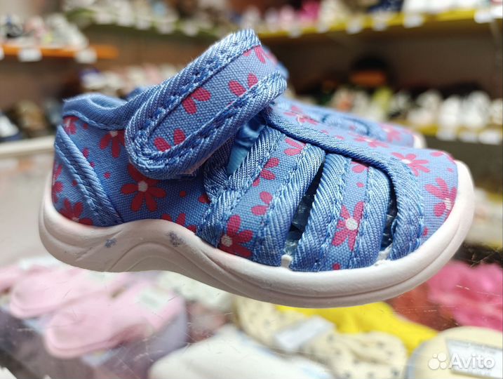 Сандалии детские текстильные 21 23 24 25