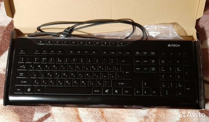 Клавиатура мультимедийная A4tech KD-800L