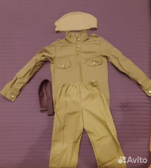 Костюм детский военный