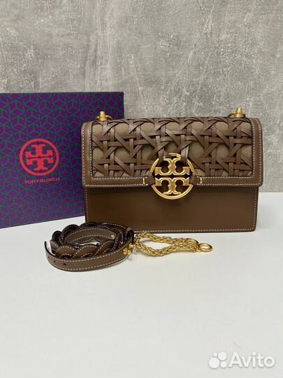 Сумка женская кожаная кроссбоди Tory Burch новая