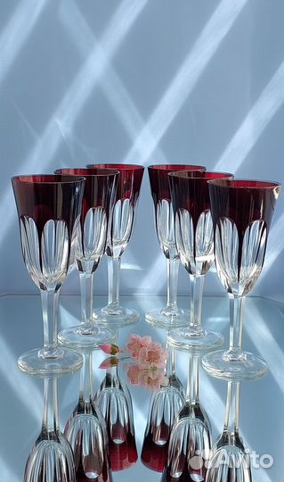 Набор бокалов хрусталь Германия, 60 е годы