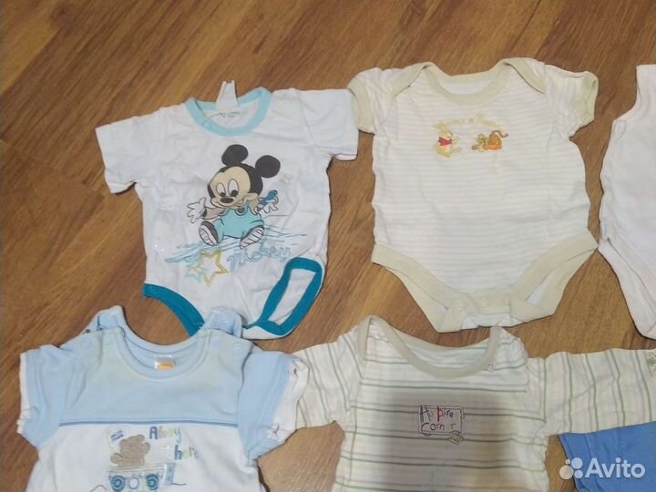 Вещи на мальчика от 0-9 мес пакетом