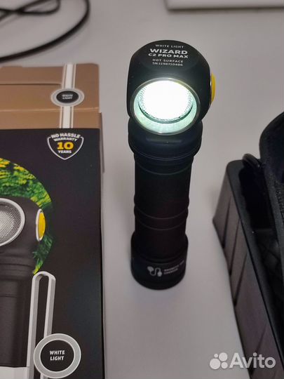 Armytek wizard c2 pro max белый 4000лм