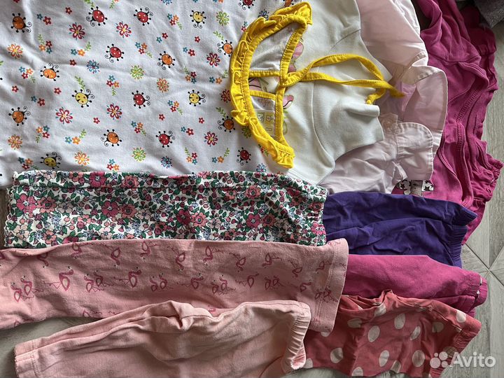 Вещи пакетом на девочку 86-92 1,5-2 года