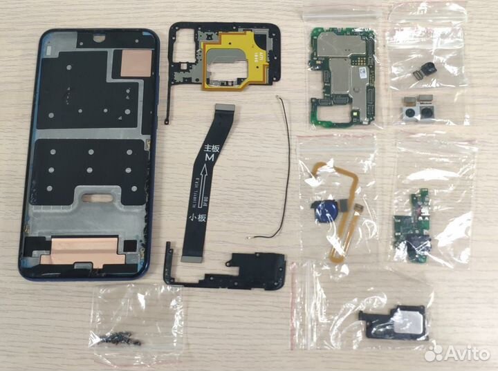 Honor 10 lite разбор донор