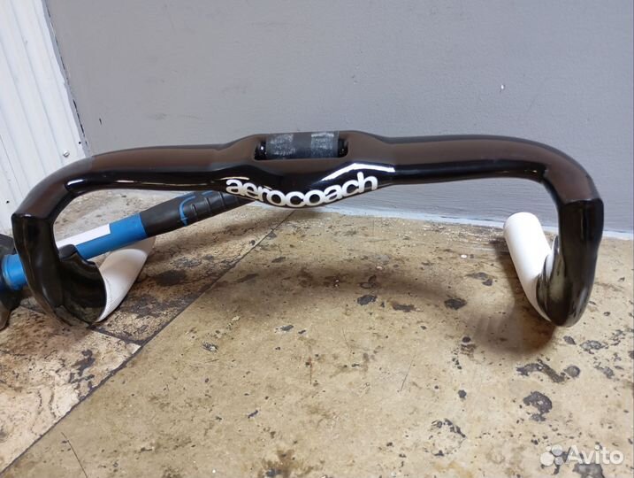 Руль AeroCoach Lann трековый карбон