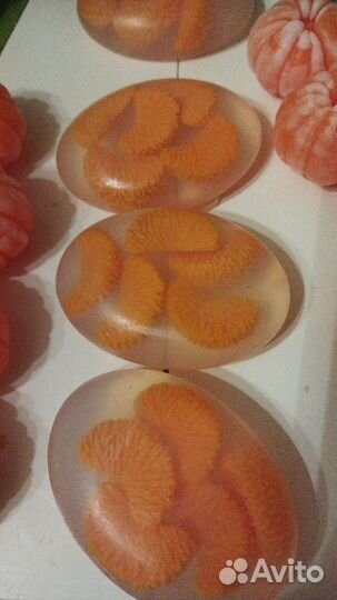Мыло ручной работы мандарин