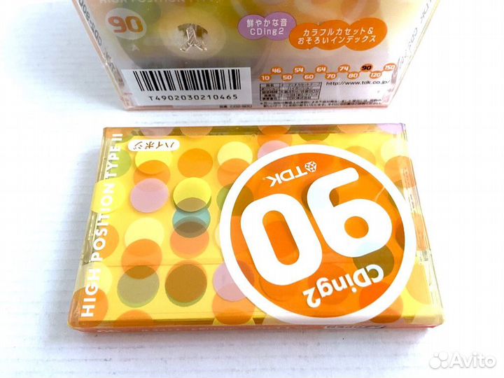 Аудиокассета кассета TDK CDing 2 90 - 2002 г