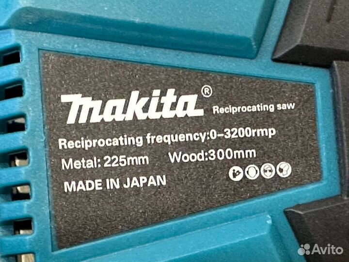 Сабельная пила makita 4 пилки в комплекте