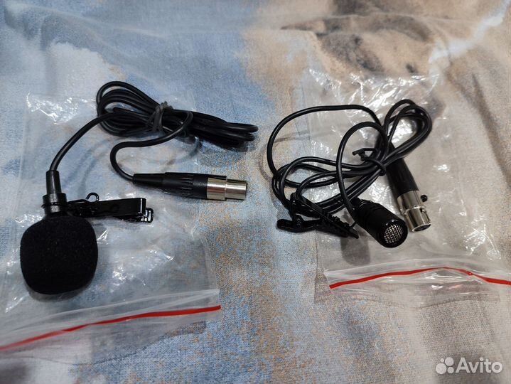 Головные микрофоны и петлички 4 шт. от Glxd4