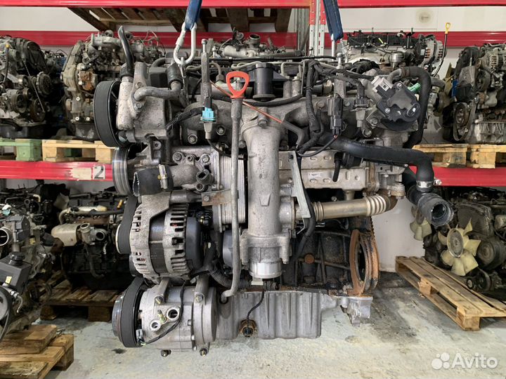 Двигатель D20DTF SsangYong Actyon 2.0 л diesel