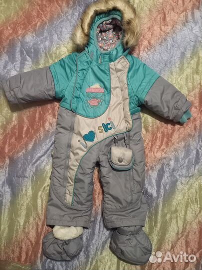 Зимний комбинезон трансформер Batik