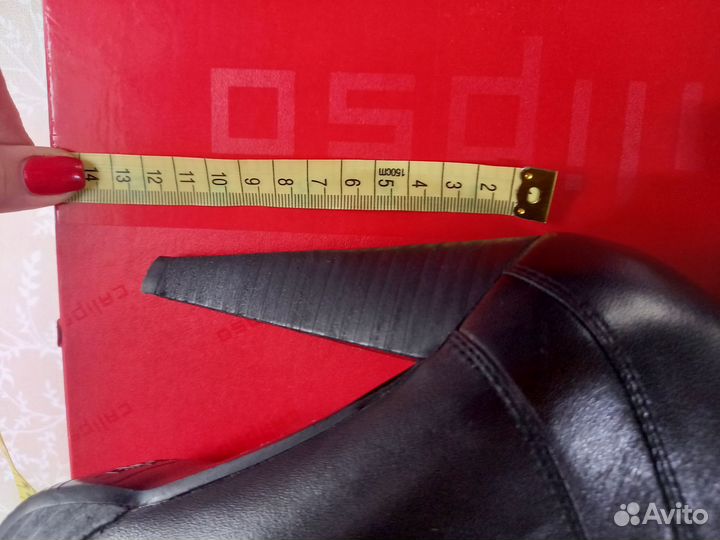 Сапоги женские натуральная кожа 35