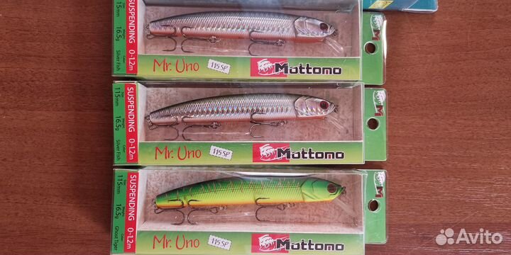 Воблеры mottomo