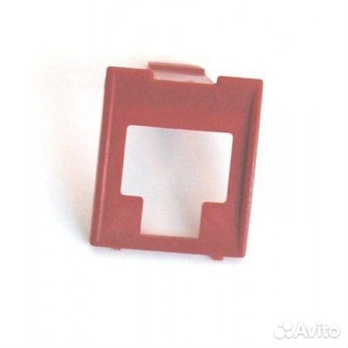 Оптом Цветная вставка для порта RJ45, красная (не