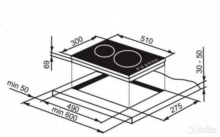 Индукционная варочная поверхность Gorenje IT 320