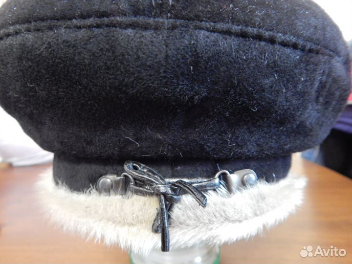 Берет замшевый