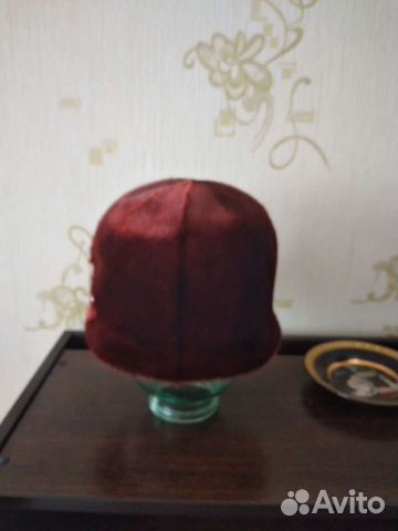 Женская шапка из нерпы