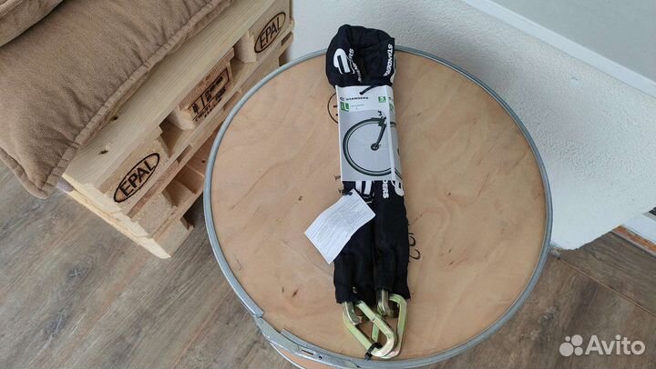 Велозамок цепь противоугонная