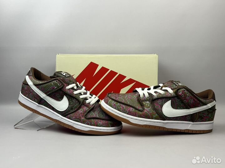 Кроссовки Nike SB Dunk Low Pro Paisley Brown