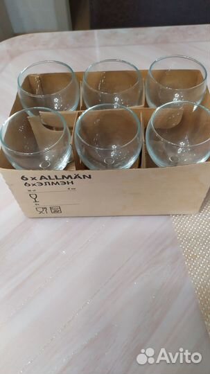 Бокалы для вина IKEA