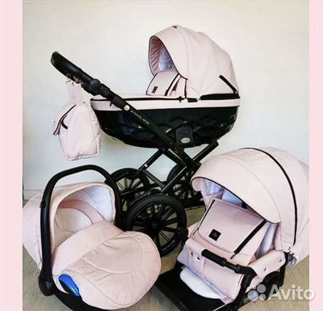 Роскошная коляска Adamex Chantal Retro 3 в 1