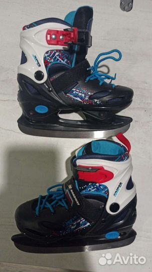 Коньки детские раздвижные 30-33