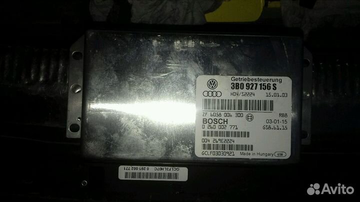Эбу. АКПП на пассат Б5 Б5+ 3B0927156,3B0927156AH,8