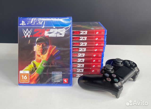WWE 2K23 PS4 10 штук