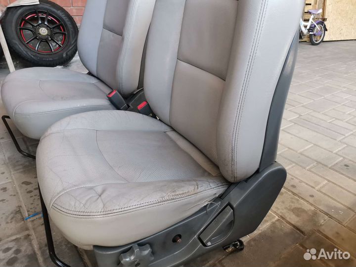 Сиденья кожа на хюндай санта фе, santa fe