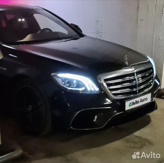 Mercedes-Benz S-класс AMG 4.0 AT, 2018, 80 000 км